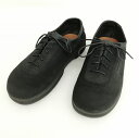 【中古】GOLDENFIT SUPECIAL ゴールデンフィット スペシャル レザー スニーカー イタリア製 41 ブラック メンズ 【ベクトル 古着】 250704