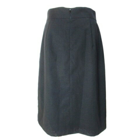 ブランド古着の買取販売ベクトルの【中古】アクリス AKRIS スカート ひざ丈 タイト サマーウール 日本サイズL相当 US8 F40 D38 黒 ブラック X レディース 【ベクトル 古着】 250905｜アングル2