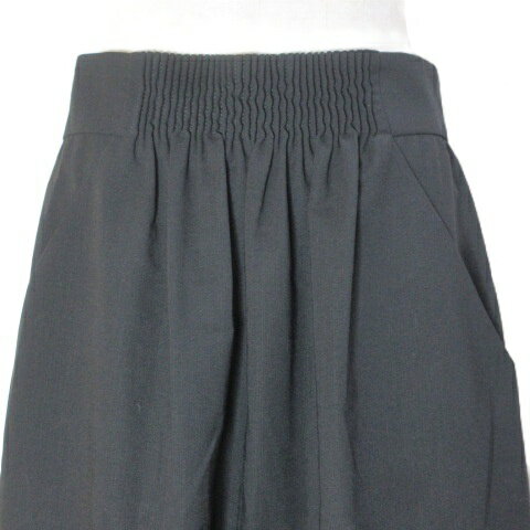 ブランド古着の買取販売ベクトルの【中古】アクリス AKRIS スカート ひざ丈 タイト サマーウール 日本サイズL相当 US8 F40 D38 黒 ブラック X レディース 【ベクトル 古着】 250905｜アングル3