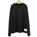 【中古】ジルサンダー JIL SANDER 23SS PACK T-SHIRT パック Tシャツ ロングスリーブ ロンT XL ブラック メンズ 【ベクトル 古着】 250826