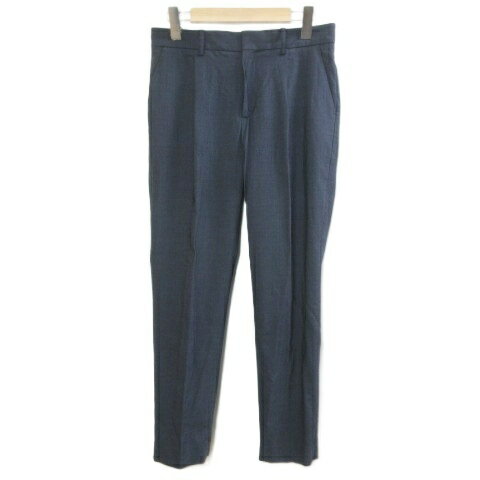樂天商城 - 【中古】グリーンレーベルリラクシング ユナイテッドアローズ green label relaxing カチリラ テーパードパンツ タック ウール 36 S相当 紺 ネイビー 3514-106-1365 /X 【ベクトル 古着】 260427