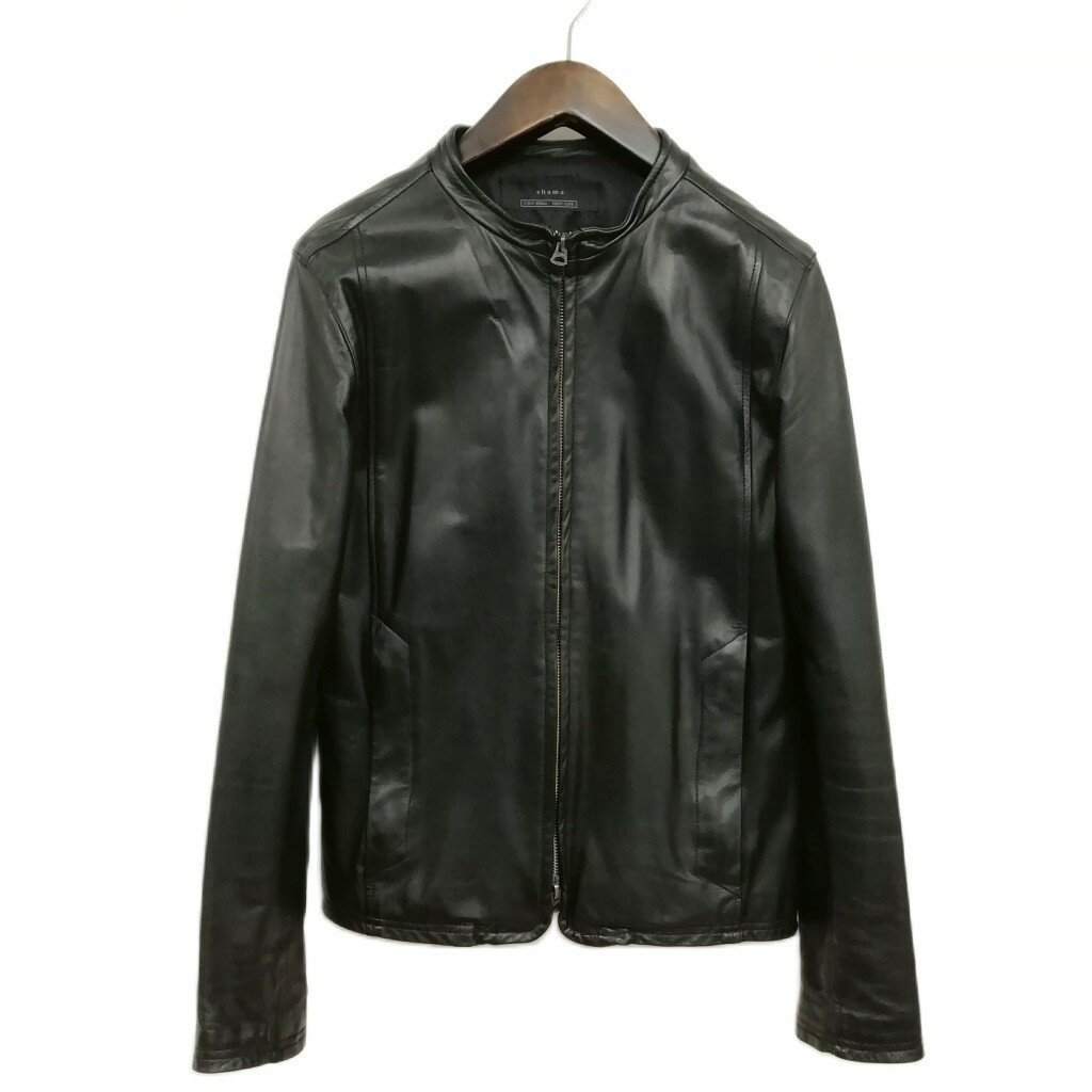 shama leather foodie blouson S 本革 短丈 黒 楽天市場】shama レザー（コート・ジャケット｜メンズファッション）の通販