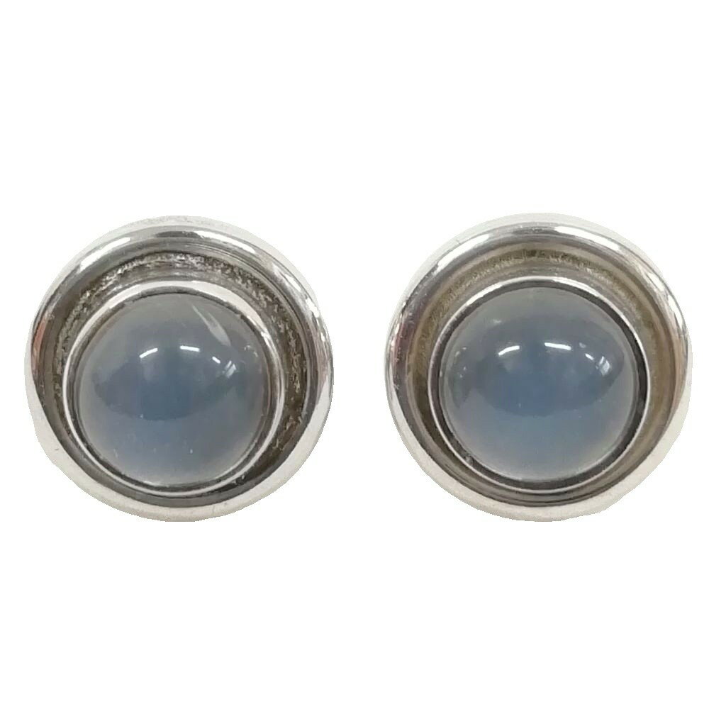 樂天商城 - 【中古】ジョージジェンセン GEORG JENSEN 8 ムーンストーン スタッド ピアス 925 シルバー レディース 【ベクトル 古着】 260518