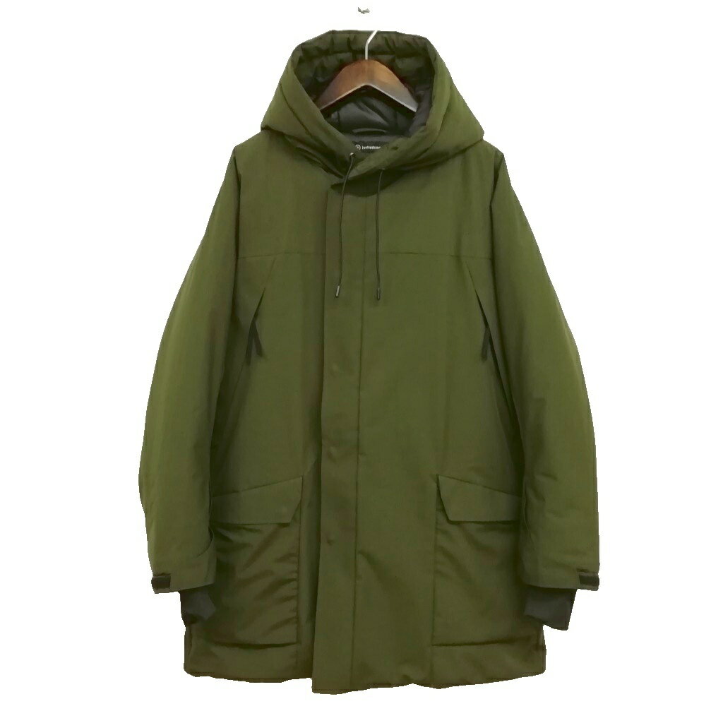 Rakuten - 【中古】ジュンハシモト junhashimoto HIGH PERFORMANCE JACKET 中綿 フーデット ジャケット 美品 M オリーブ メンズ 【ベクトル 古着】 260508