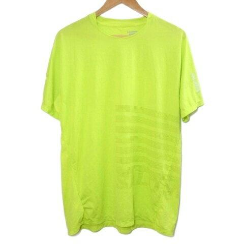 【中古】サロモン Salomon SENSE AERO GRAPHIC SS TEE M ランTシャツ ランニングウ...