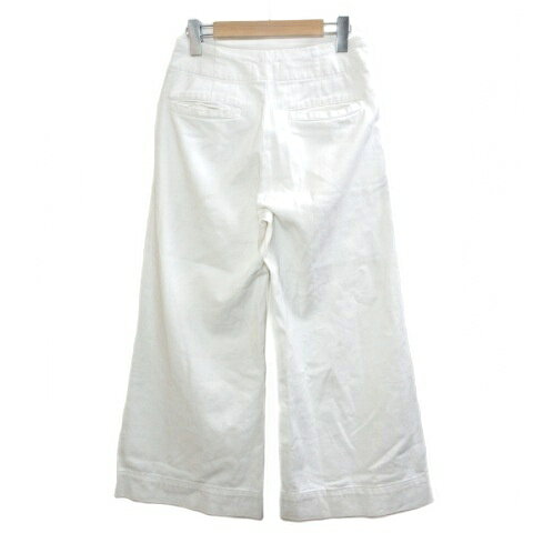 【中古】ミラオーウェン Mila Owen DENIM by EDWIN 20年 デニムガウチョパンツ ワイド ハイウエスト 1 M相当 白 ホワイト 09WFP202204 /X レディース 【ベクトル 古着】 260627 auc-vector-21075675 ブランド古着の買取販売ベクトル サンプル画像2