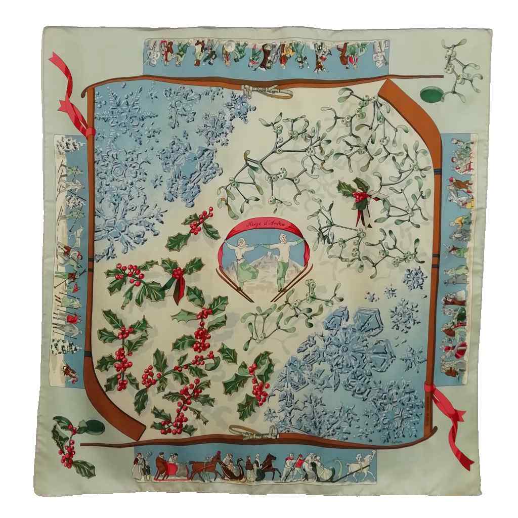楽天市場】エルメス カレ 90 去年の雪の通販