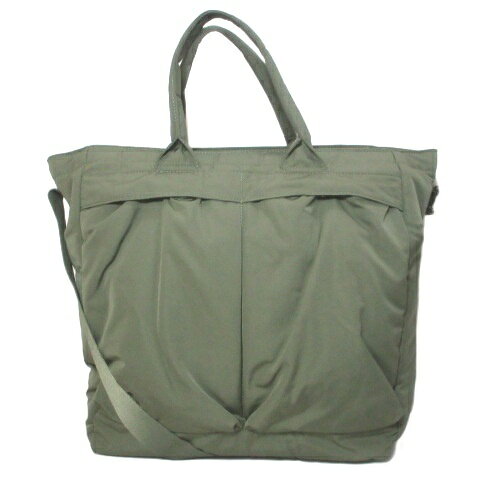 【中古】ユニクロ UNIQLO C 24AW 2WAYユーティリティバッグ トートバッグ ショルダーストラップ付き A4収納 大容量 鞄 ユニセックス オリーブ 261-47204 /X メンズ レディース 【ベクトル 古着】 260828