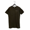 【中古】チャンピオン CHAMPION Tシャツ カットソー 半袖 ? プルオーバー ロゴ ブラウン 茶 /AG メンズ 【ベクトル 古着】 240613