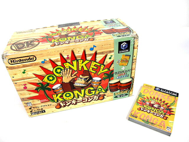 【中古】【ゲームキューブソフト】ドンキーコンガ タルコンガ付き ※HH-140624020 その他 【ベクトル 古着】 140624