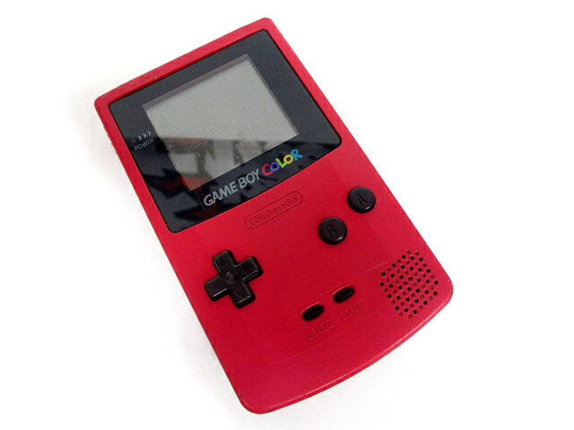 【中古】【ゲームボーイカラー本体】レッド/CGB-001/ゲーム機/おもちゃ/R-141008001 【ベクトル 古着】 141008