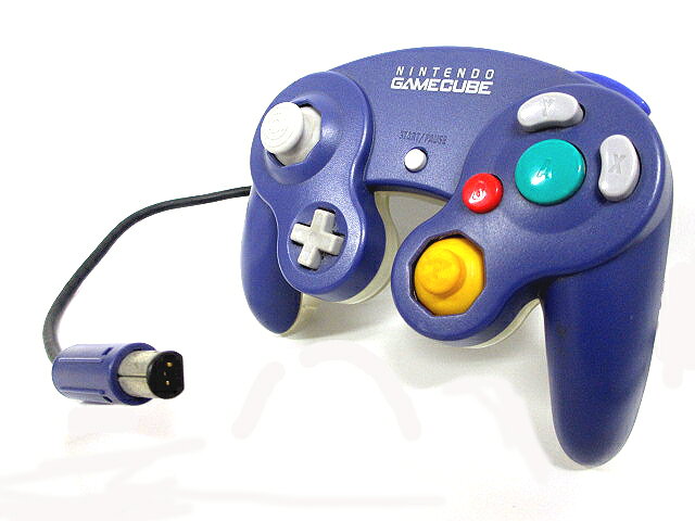 【中古】【任天堂】ニンテンドーゲームキューブ コントローラー/バイオレット&クリア ※HH-140829006 その他 【ベクトル 古着】 140829