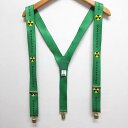 【中古】ゴーシャ ラブチンスキー Gosha Rubchinskiy サスペンダー ベルト 緑 グリーン G012-BT01 メンズ 【ベクトル 古着】 250513