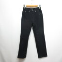 【中古】スウィートキャメル Sweet Camel ストレッチ スリム パンツ 58 ネイビー ジッパーフライ 日本製 レディース 【ベクトル 古着】 250702