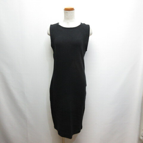 【中古】未使用品 ザラ ZARA ノースリーブ ストレッチ タイト ワンピース L 黒 ブラック タグ付き レディース 【ベクトル 古着】 250711 【中古】未使用品 ザラ ZARA ノースリーブ ストレッチ タイト ワンピース L 黒 ブラック タグ付き レディース 【ベクトル 古着】 250711