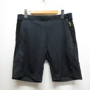 【中古】セルジオタッキーニ SERGIO TACCHINI 美品 テニスウェア ショート パンツ M 黒 ブラック ウエストゴム メンズ 【ベクトル 古着】 250822