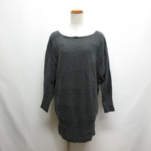 【中古】アイシービー iCB ウール混 ドルマン ニット チュニック S チャコールグレー 長袖 カシミヤ混 アンゴラ混 レディース 【ベクトル 古着】 250929ブランドアイシービー iCB表記サイズS実寸サイズ着丈：78cm　ゆき丈：71.5cm　裾幅：39cm　　素材羊毛50％、レーヨン28％、 ナイロン16％、カシミヤ5％、 アンゴラ1％色チャコールグレー ※色に関しては、この商品の出品者の主観で判断しておりますのでカタログや正規のカラーとは言いまわしが異なる場合があります。状態多少の使用感はございますが、その他に目立ったダメージはなくまだまだご使用いただける商品です。※あくまでも中古品ですので掲載写真や記載内容をご確認いただき、ご理解の上ご購入ください。商品のお問い合わせの回答を休止しております。＊各商品ページの商品詳細等をご確認の上ご購入ください。【中古】アイシービー iCB ウール混 ドルマン ニット チュニック S チャコールグレー 長袖 カシミヤ混 アンゴラ混 レディース 【ベクトル 古着】 250929状態ランク　”AB”詳細については、下記および「状態ランクについて」ページをご覧ください。未使用・新品の商品ほぼ新品同様の商品使用感が少なく、かなり状態の良い商品使用感はあるが、傷や汚れの少ない商品使用感の他、傷や汚れが見られる商品かなり大きな傷みがある難あり商品※S〜CランクはUSED品となりますので、使用感をご理解の上でご入札下さい。状態ランクについてinformationブランドアイシービー iCB表記サイズS実寸サイズ着丈：78cm　ゆき丈：71.5cm　裾幅：39cm　　素材羊毛50％、レーヨン28％、 ナイロン16％、カシミヤ5％、 アンゴラ1％色チャコールグレー ※色に関しては、この商品の出品者の主観で判断しておりますのでカタログや正規のカラーとは言いまわしが異なる場合があります。状態多少の使用感はございますが、その他に目立ったダメージはなくまだまだご使用いただける商品です。※あくまでも中古品ですので掲載写真や記載内容をご確認いただき、ご理解の上ご購入ください。商品のお問い合わせの回答を休止しております。＊各商品ページの商品詳細等をご確認の上ご購入ください。本商品は一点物です他サイトや店舗にて販売している商品です。多少のお時間差にて欠品になることもございます。予めご了承頂ますようお願い致します。ベクトル・サイズガイドはこちらこの商品と同じブランドの商品を見る