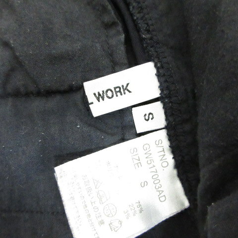 【中古】グローバルワーク GLOBAL WORK ストレッチ テーパード パンツ S 濃紺 ネイビー ジッパーフライ バックゴム レディース 【ベクトル 古着】 260213 auc-vector-20724057 ブランド古着の買取販売ベクトル サンプル画像3