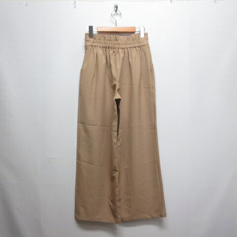 【中古】未使用品 ロペピクニック ROPE Picnic タック ワイド パンツ 38 ベージュ GDS-1837-A-TB ウエストバックゴム ストレッチ タグ付き レディース 【ベクトル 古着】 260604 auc-vector-20987312 ブランド古着の買取販売ベクトル サンプル画像2