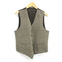 【中古】ラルディーニ LARDINI リバーシブル ジレ ベスト 50 REG メンズ 【ベクトル 古着】 241119