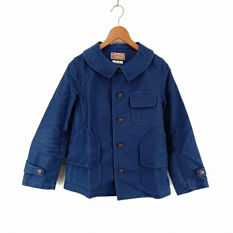 【中古】ビームスボーイ BEAMS BOY コットン ジャケット 紺 ネイビー系 レディース 【ベクトル 古着】 250708