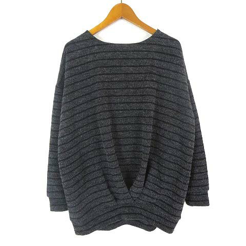 【中古】グラシア GLACIER ニット セーター ボーダー ドレープ タック ギャザー ドロップショルダー 長袖 M チャコールグレー 黒 ブラック レディース 【ベクトル 古着】 240129ブランドグラシア GLACIER表記サイズM実寸サイズ肩幅：56cm　身幅：54cm　着丈：62cm　袖丈：42cm　　素材表地 ポリエステル88% レーヨン10% ポリウレタン2%色チャコールグレー 黒 ブラック状態◆USEDになりますので少し使用感はありますが、目立つ汚れやダメージなどはなく、まだまだご愛用いただける商品です。 ◆USEDですので、美品をお探しの方・神経質な方はご遠慮下さい。商品のお問い合わせの回答を休止しております。＊各商品ページの商品詳細等をご確認の上ご購入ください。【中古】グラシア GLACIER ニット セーター ボーダー ドレープ タック ギャザー ドロップショルダー 長袖 M チャコールグレー 黒 ブラック レディース 【ベクトル 古着】 240129状態ランク　”B”詳細については、下記および「状態ランクについて」ページをご覧ください。未使用・新品の商品ほぼ新品同様の商品使用感が少なく、かなり状態の良い商品使用感はあるが、傷や汚れの少ない商品使用感の他、傷や汚れが見られる商品かなり大きな傷みがある難あり商品※S〜CランクはUSED品となりますので、使用感をご理解の上でご入札下さい。状態ランクについてinformationブランドグラシア GLACIER表記サイズM実寸サイズ肩幅：56cm　身幅：54cm　着丈：62cm　袖丈：42cm　　素材表地 ポリエステル88% レーヨン10% ポリウレタン2%色チャコールグレー 黒 ブラック状態◆USEDになりますので少し使用感はありますが、目立つ汚れやダメージなどはなく、まだまだご愛用いただける商品です。 ◆USEDですので、美品をお探しの方・神経質な方はご遠慮下さい。商品のお問い合わせの回答を休止しております。＊各商品ページの商品詳細等をご確認の上ご購入ください。本商品は一点物です他サイトや店舗にて販売している商品です。多少のお時間差にて欠品になることもございます。予めご了承頂ますようお願い致します。ベクトル・サイズガイドはこちらこの商品と同じブランドの商品を見る