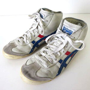 šۥ˥ĥ Onitsuka Tiger ᥭ ߥå ʡ MEXICO MID RUNNER THL328 ˡ 塼 ϥå 23.5cm  ۥ磻  ֥롼 US 5   쥢  ǥ