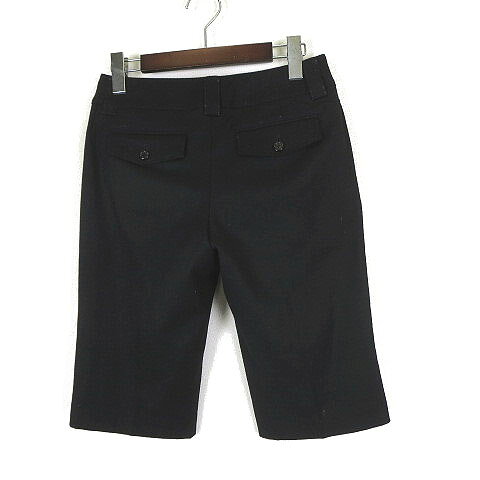 【中古】自由区 オンワード樫山 パンツ ショートパンツ カシミヤ ウール ストレッチ S 36 黒 ブラック レディース 【ベクトル 古着】 250113 auc-vector-20130525 ブランド古着の買取販売ベクトル サンプル画像2