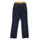 【中古】ビッグジョン Big John ジョージアラブ GEORGIA LOVE デニムパンツ ジーンズ ストレート ロゴ パッチ 58 インディゴブルー レデ...