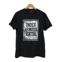 【中古】アンダーアーマー UNDER ARMOUR Tシャツ 半袖 バスケットボール ロゴ プリント M 黒 ブラック 国内正規品 バスケ 部活 メンズ 【ベク...