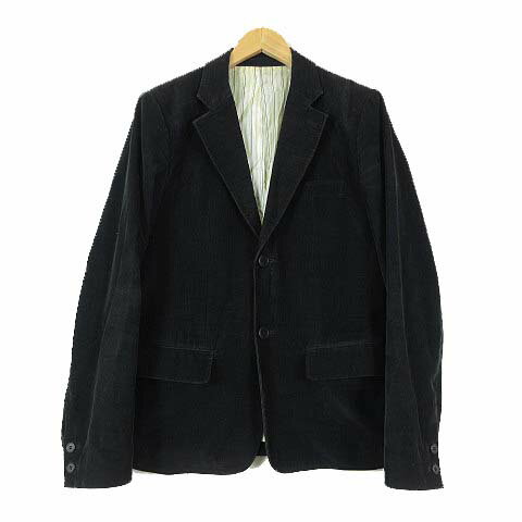 【中古】アーペーセー A.P.C. ジャケット ブレザー テーラードジャケット コーデュロイ ストレッチ XS ダークネイビー 紺 小さいサイズ メンズ 【ベクトル 古着】 251027