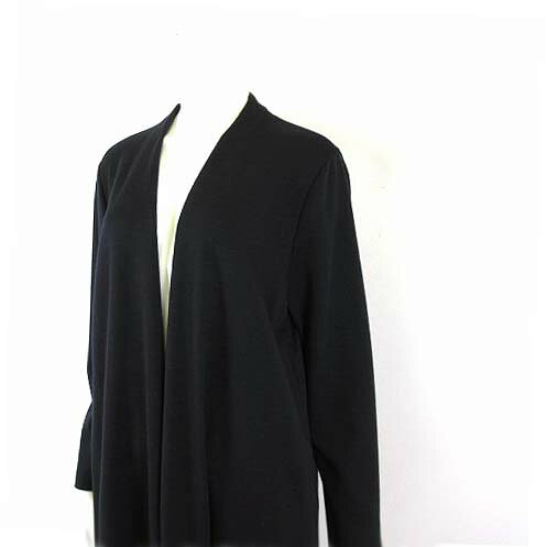 【中古】23区 オンワード樫山 23AW Vネック ロングカーディガン コーディガン ウール 長袖 トッパー M 38 黒 ブラック レディース 【ベクトル 古着】 260904 auc-vector-21230255 ブランド古着の買取販売ベクトル サンプル画像3