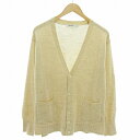 【中古】ノンネイティブ nonnative DWELLER CARDIGAN ドゥエラー カーディガン 長袖 ウール 1 M ベージュ NN-K2608 /ZK...
