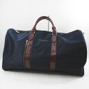 【中古】ピエールカルダン Pierre Cardin ボストンバッグ ハンド ショルダー 2WAY ネイビー 紺系 メンズ レディース 【ベクトル 古着】 24...