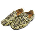 【中古】イザベルマラン ISABEL MARANT exotic loafer エキゾチックローファー 36 ベージュ レザー イタリア製 レディース 【ベクトル 古着】 250414