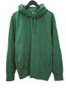 【中古】ユニクロ UNIQLO 長袖 スウェット パーカー XL 緑系 グリーン 無地 リブ メンズ 【ベクトル 古着】 250418