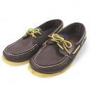 【中古】スペリー トップサイダー SPERRY TOP-SIDER デッキシューズ リボン ブラウン 茶系 8W レザー レディース 【ベクトル 古着】 250...