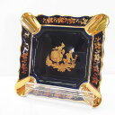【中古】LIMOGES CASTEL リモージュ 灰皿 アッシュトレイ ゴールド系 フランス製 インテリア小物 その他 【ベクトル 古着】 250514