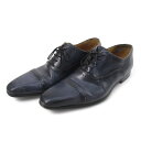 【中古】マグナーニ MAGNANNI ビジネスシューズ 43 パープル レザー 革靴 メンズ 【ベクトル 古着】 250614