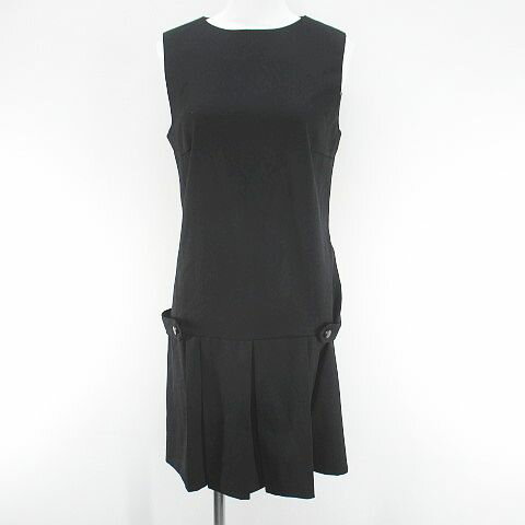 【中古】ザラ ベーシック ZARA BASIC ノースリーブ 膝上 ミニ フレアワンピース ワンピース S 黒系 ブラック 無地 レディース 【ベクトル 古着】 250620 【中古】ザラ ベーシック ZARA BASIC ノースリーブ 膝上 ミニ フレアワンピース ワンピース S 黒系 ブラック 無地 レディース 【ベクトル 古着】 250620