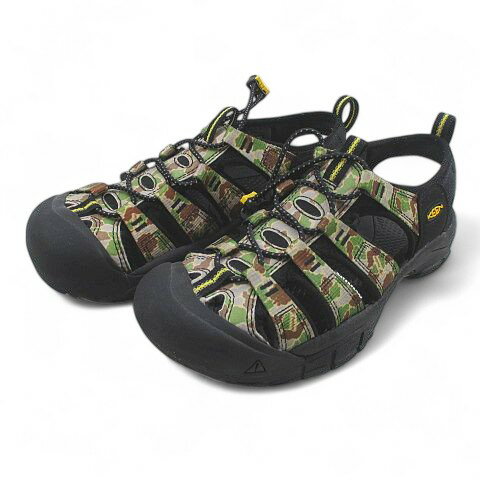 【中古】キーン KEEN KE077BM02051136 1027450 NEWPORT RETRO キーン ニューポートレトロ サンダル 25.5cm フィッシュアイカモフラ マルチカラー系 メンズ 【ベクトル 古着】 250705