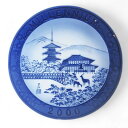 【中古】ロイヤルコペンハーゲン ROYAL COPENHAGEN 三都物語 2000年ミレニアムイヤープレート日本限定版 陶磁器 ブランド食器 【ベクトル 古着...