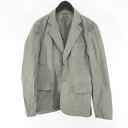 ブランド古着の買取販売ベクトルで買える「【中古】シーピーカンパニー C.P.COMPANY テーラード ジャケット 薄手 48 緑系 グリーン ポケット ボタン 無地 メンズ 【ベクトル 古着】 250717」の画像です。価格は8,400円になります。