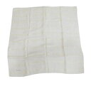 【中古】ジバンシィ GIVENCHY スカーフ SILK シルク 絹 100% クリーム系 4Gロゴ MOONBAT ムーンバット ストール レディース 【ベクトル 古着】 250814