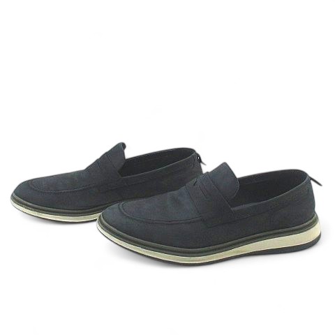 【中古】クラークス clarks 26174548 チャントリー イージー ローファー UK11 ブラック 黒系 ヌバック メンズ 【ベクトル 古着】 250920