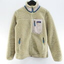 ブランド古着の買取販売ベクトルで買える「【中古】パタゴニア Patagonia アウトドアウェア 23074 ボア フリース ジャケット ブルゾン XS ベージュ ジップアップ 切替 レディース 【ベクトル 古着】 250930」の画像です。価格は7,400円になります。