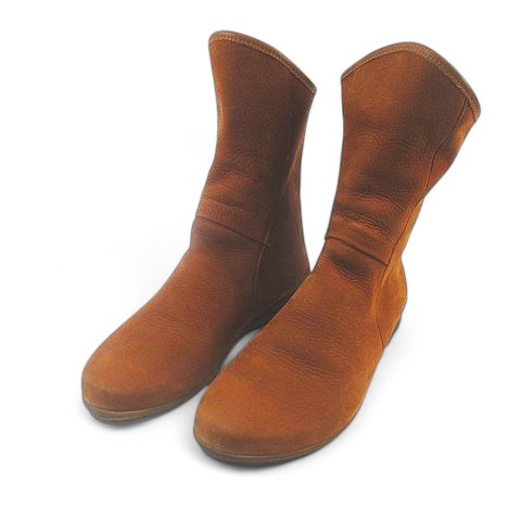 【中古】Arche アルシュ ショートブーツ 36 ブラウン 茶系 レザー フランス製 レディース 【ベクトル 古着】 251010