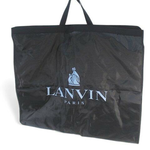 【中古】ランバン LANVIN ガバメントケース ロゴ ブラック 黒系 メンズ レディース 【ベクトル 古着】 251114