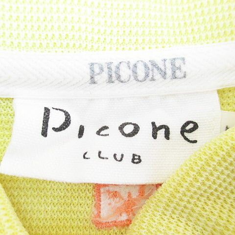 【中古】ピッコーネ PICONE ゴルフウェア 半袖 ポロシャツ カットソー クォーター...