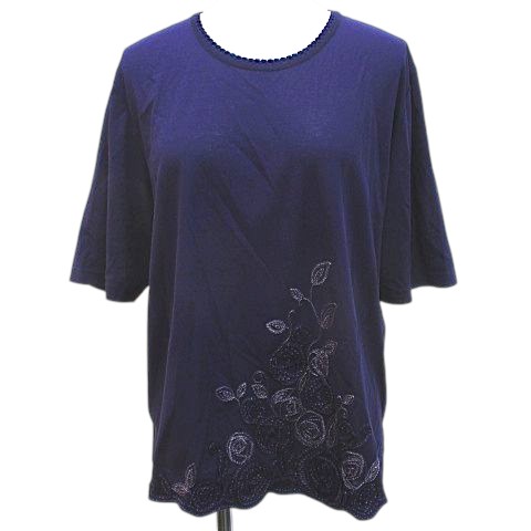 シャミー Chamois 半袖 カットソー 15 紫系 パープル 刺繍 モチーフ 楽天市場】chamois（Tシャツ・カットソー｜トップス）：レディース
